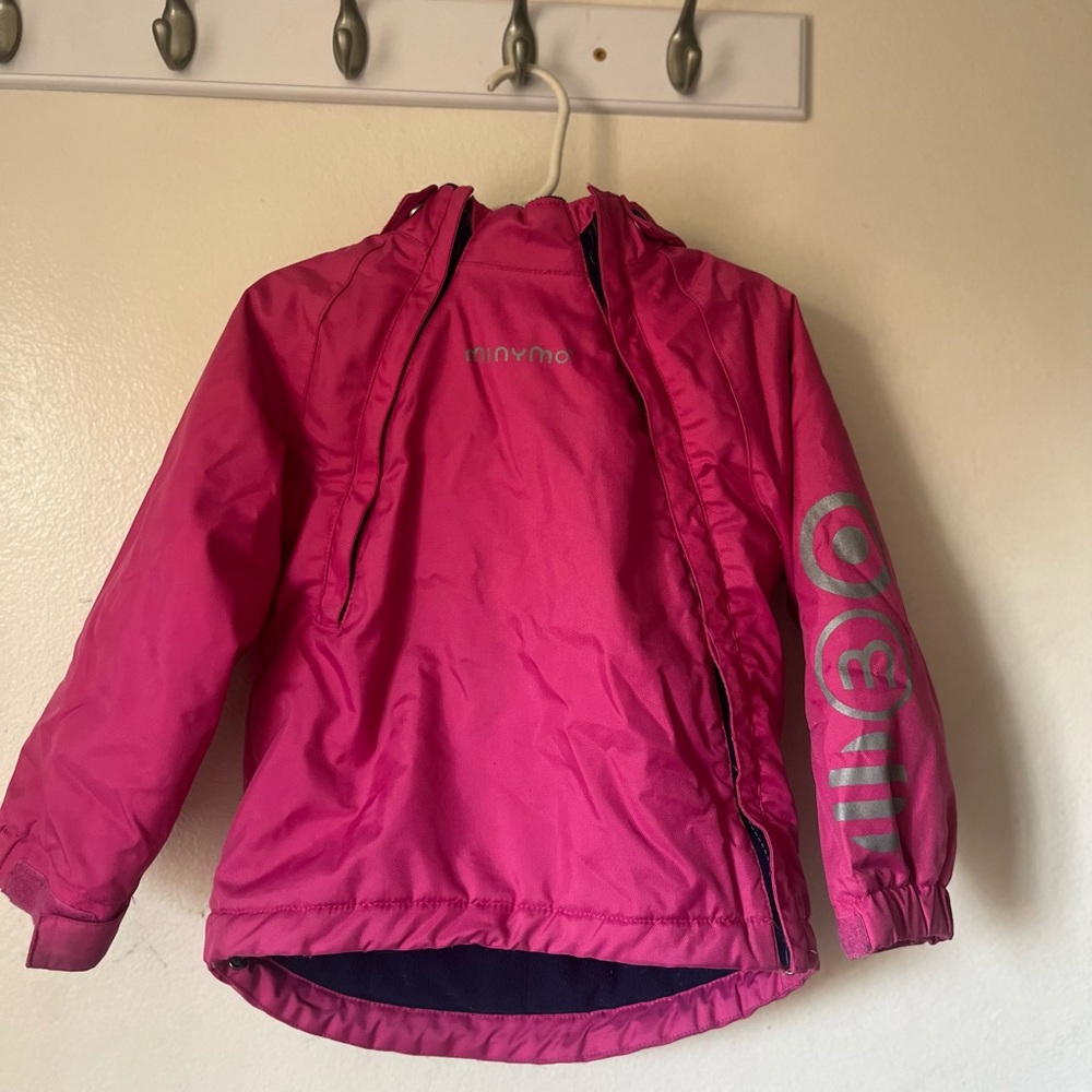 Minymo winter jacket size 2